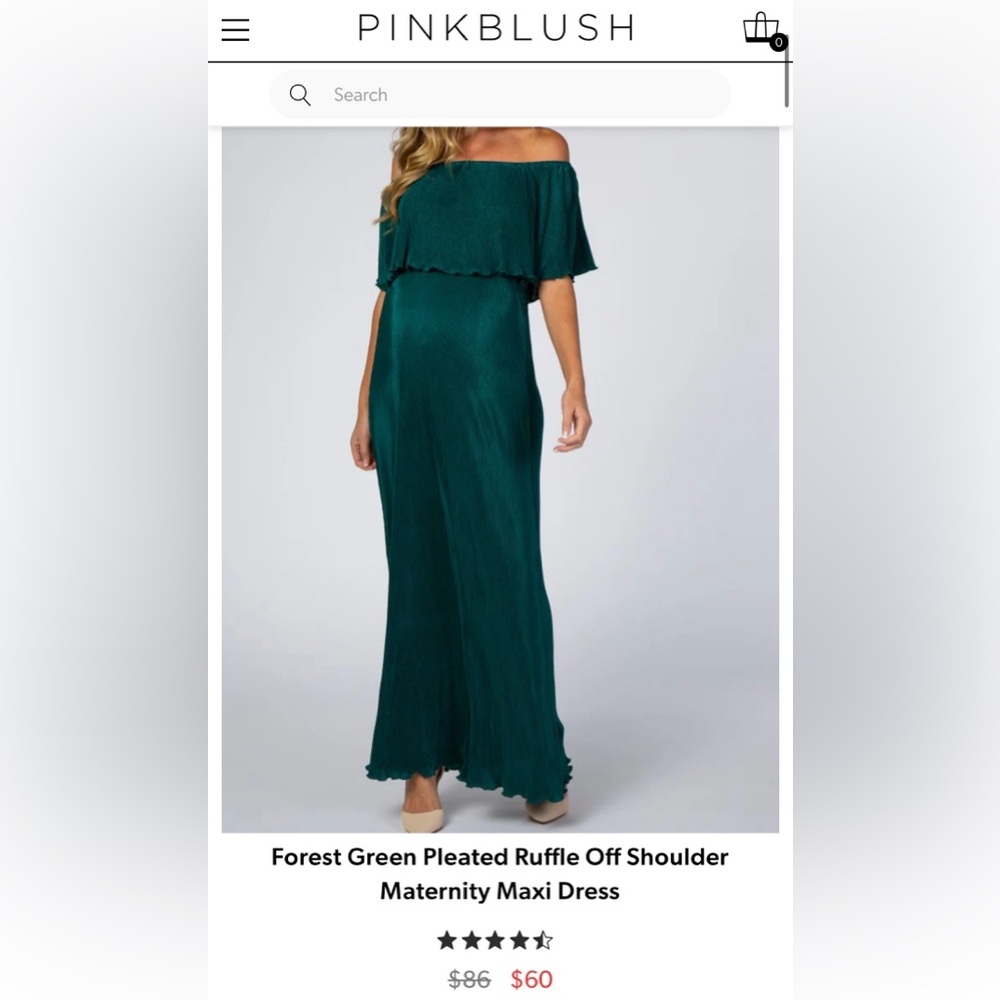 Pinkblush Maternity/Bump Friendly Dress